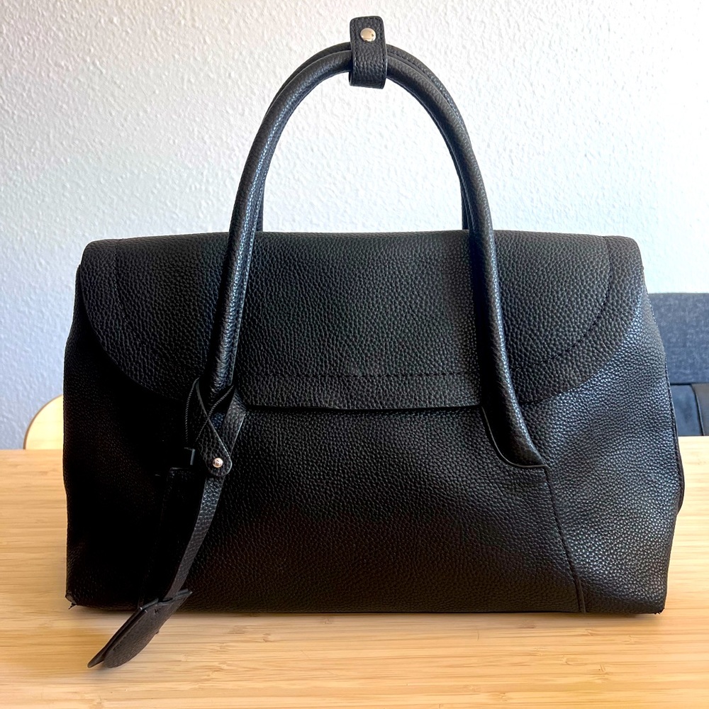 Zara black handbag